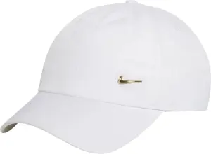 Бейсболка підліткова Nike DRI-FIT CLUB UNSTRUCTURED METAL SWOOSH біло-золота FB5064-101