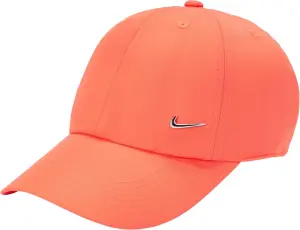 Бейсболка підліткова Nike DRI-FIT CLUB UNSTRUCTURED METAL SWOOSH помаранчева FB5064-842