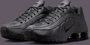 Кросівки Nike SHOX R4 темно-фіолетово-чорні HQ1988-500