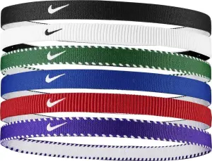 Пов'язки на голову Nike FLEX CLASSIC HEADBANDS 6PK кольорові (6 пар) N.101.1927.475.OS