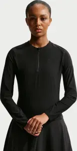 Реглан для тенісу жіночий Nike COURT ADVANTAGE DRI-FIT MID LAYER чорний FZ6737-010
