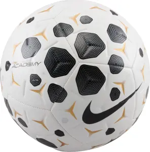 Футбольний м'яч Nike ACADEMY біло-чорно-золотий Розмір 4 HV4386-100