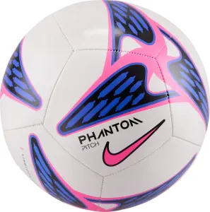 Футбольный мяч Nike PHANTOM бело-розово-синий Размер 4 HV6335-102
