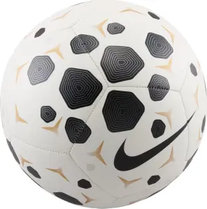 Футбольний м'яч Nike PITCH біло-чорно-золотий Розмір 3 HV6249-100
