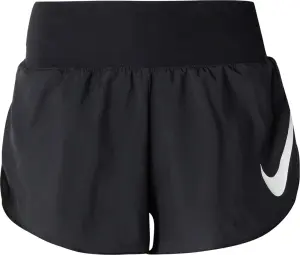 Шорти для бігу жіночі NIKE TEMPO FLOW SWOOSH DRI-FIT MID-RISE BRIEF-LINED чорні IF1473-010