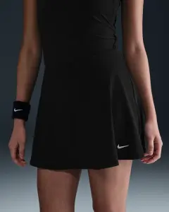 Спідниця для тенісу жіноча Nike VICTORY DRI-FIT FLOUNCY чорна FD6528-010
