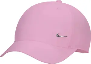 Бейсболка підліткова Nike DRI-FIT CLUB UNSTRUCTURED METAL SWOOSH рожева FB5064-503