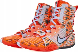 Боксерки Nike HYPERKO 3 SE оранжево-сірі IQ3471-600