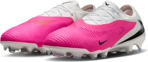 Бутсы Nike PHANTOM 6 LOW PRO FG бело-розовые IQ1886-900
