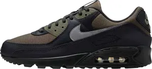 Кроссовки Nike AIR MAX 90 черно-оливково-зеленые IQ0291-060