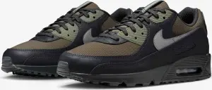 Кроссовки Nike AIR MAX 90 черно-оливково-зеленые IQ0291-060