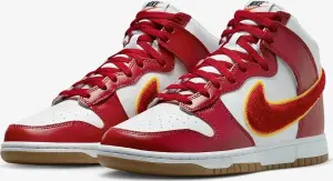 Кросівки Nike DUNK HI RETRO UNIVERSITY червоно-білі DR8805-101
