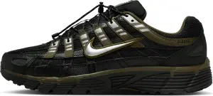 Кроссовки Nike P-6000 черно-оливково-серые IQ0298-010
