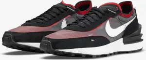 Кроссовки Nike WAFFLE ONE SE черно-красно-белые DD8014-001