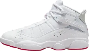 Кросівки баскетбольні Nike JORDAN 6 RINGS біло-червоні 322992-116