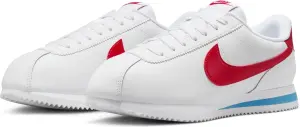 Кросівки жіночі Nike CORTEZ LEATHER біло-червоно-блакитні DN1791-108