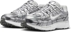 Кроссовки женские Nike P-6000 серебряно-белые IO3496-001