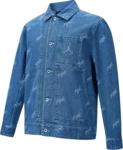 Куртка Nike JORDAN FLIGHT HERITAGE DENIM JACKET синяя FN4649-436