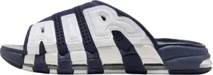 Шльопанці Nike AIR MORE UPTEMPO темно-синьо-білі FQ8699-400
