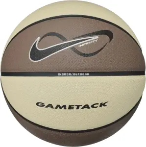 Баскетбольний м'яч Nike INFINITY GAMETACK DEFLATED коричнево-бежевий Розмір 7 N.101.4275.222.07
