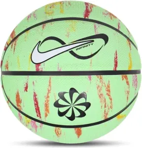Баскетбольний м'яч Nike INFINITY NEXT NATURE 2.0 DEFLATED зелений Розмір 7 N.101.4262.303.07