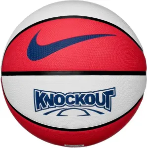 Баскетбольний м'яч Nike KNOCKOUT DEFLATED біло-червоно-синій Розмір 7 N.101.4264.159.07