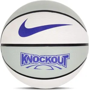 Баскетбольний м'яч Nike KNOCKOUT DEFLATED світло-сіро-біло-синій Розмір 7 N.101.4264.072.07