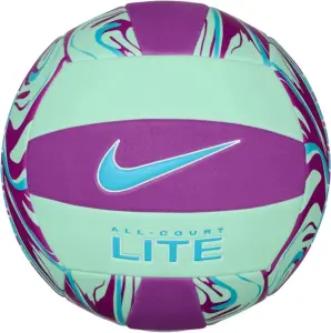 Волейбольный мяч Nike ALL COURT LITE VOLLEYBALL DEFLATED бирюзово-фиолетово-голубой Размер 5 N.100.9071.545.05