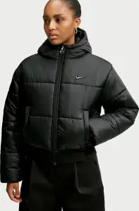 Куртка жіноча Nike SPORTSWEAR CLASSIC PUFFER THERMA-FIT LOOSE чорна IU3729-010