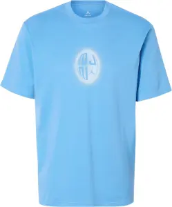 Футболка Nike JORDAN SPORT DRI-FIT GRAPHIC голубая IM7813-484