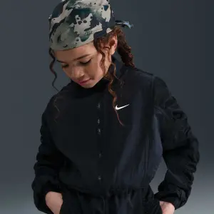 Ветровка подростковая Nike SPORTSWEAR WOVEN черная HQ9459-010