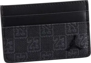 Кошелек-картхолдер Nike JORDAN MONOGRAM черно-темно-серый MA0933-023