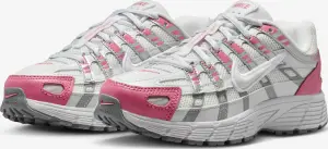 Кросівки підліткові Nike P-6000 (GS) біло-рожево-сірі HV5064-103