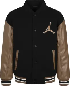 Куртка підліткова Nike JORDAN VARSITY чорно-коричнева 95D197-X1I