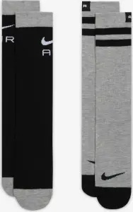 Шкарпетки Nike EVERYDAY ESSENTIALS CREW SOCKS чорні, сірі (2 пари) FN3149-900