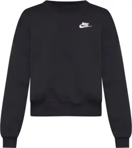 Світшот підлітковий Nike SPORTSWEAR CLUB FLEECE BOXY CREW-NECK чорний FZ9244-010