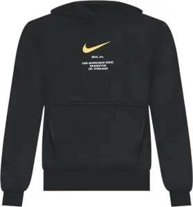 Худи подростковое Nike SPORTSWEAR CLUB FLEECE черное IH4313-010