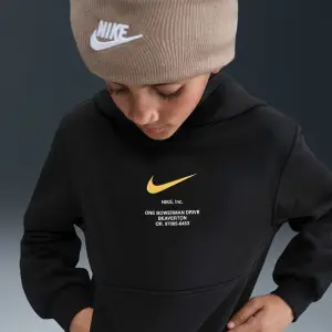 Худи подростковое Nike SPORTSWEAR CLUB FLEECE черное IH4313-010