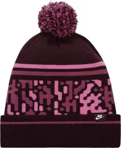 Шапка Nike PEAK BEANIE OUTDOOR бордово-рожева HQ0355-652
