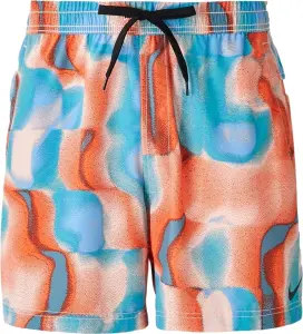 Шорти для бігу Nike FORM UNLINED VERSATILE 5" DRI-FIT оранжево-блакитні HQ0225-664