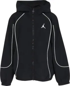 Ветровка подростковая Nike JORDAN COLORBLOCKED черная 95F395-023