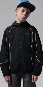 Ветровка подростковая Nike JORDAN COLORBLOCKED черная 95F395-023