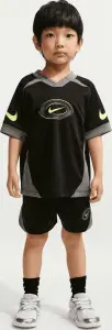 Комплект літній дитячий Nike DRI-FIT SWOOSH LOVE чорно-сіро-лаймовий 86N944-023