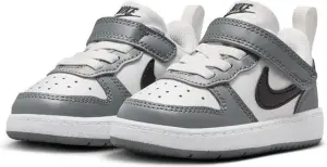 Кросівки дитячі Nike COURT BOROUGH LOW RECRAFT (TD) біло-сіро-чорні DV5458-016