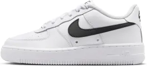 Кросівки підліткові Nike AIR FORCE 1 TECH (GS) біло-чорні IR3992-100