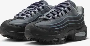 Кроссовки подростковые Nike AIR MAX 95 'BIG BUBBLE' TECH (GS) серо-темно-серые IR4602-002