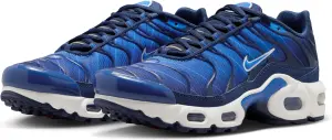 Кроссовки подростковые Nike AIR MAX PLUS SE (GS) сине-темно-синие II7204-400