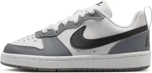 Кросівки підліткові Nike COURT BOROUGH LOW RECRAFT (GS) біло-сіро-чорні DV5456-016