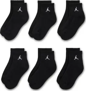 Шкарпетки дитячі Nike JORDAN EVERYDAY ESSENTIALS ANKLE чорні (6 пар) BJ0593-023