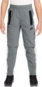 Спортивні штани підліткові Nike TECH WOVEN сіро-білі HQ8921-084